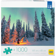 Peliko Puzzle 1000 Teile Nordlicht