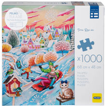 Puzzle 1000 Teile Terttu R-A Winterfreude