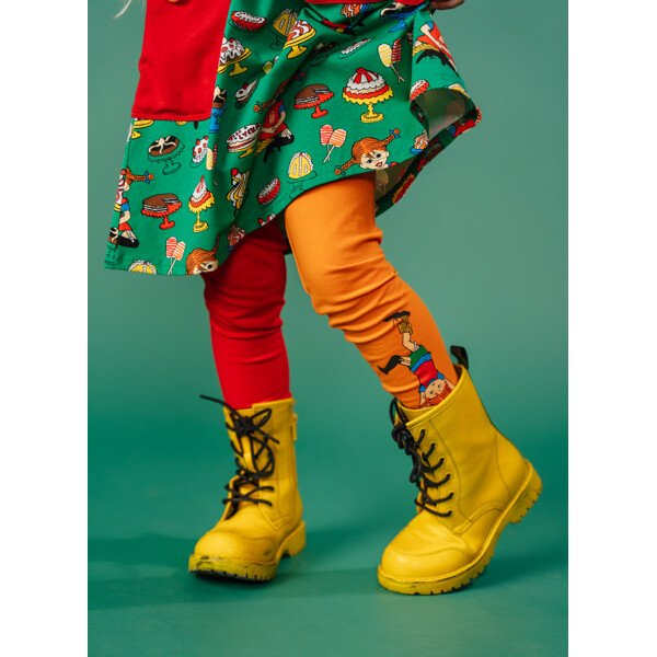 Pippi-Leggings Rot/Orange (Bild 3 von 3)