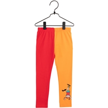 98 cl - Pippi-Leggings Rot/Orange