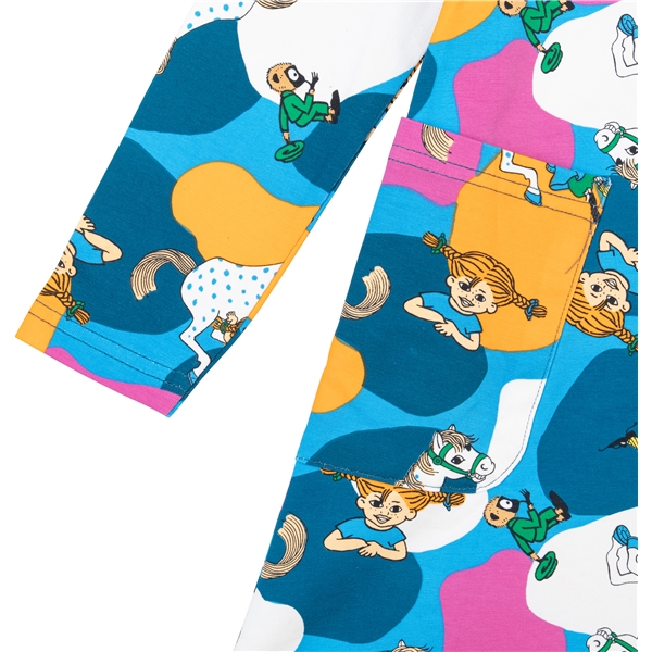 Pippi Langstrumpf Kleid Blau (Bild 2 von 5)