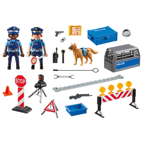 6924 Playmobil Polizei mit Straßensperre (Bild 2 von 3)