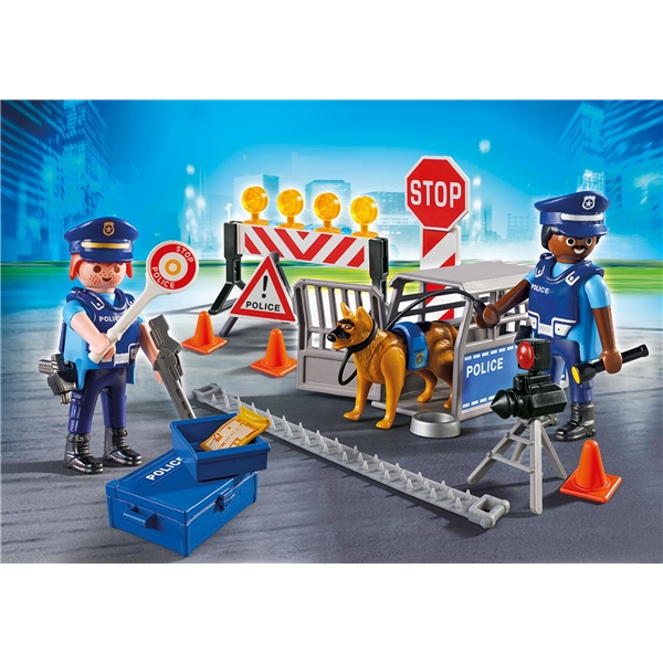 6924 Playmobil Polizei mit Straßensperre (Bild 3 von 3)