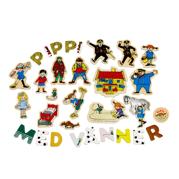 Pippi Magnetbuchstaben & Figuren (Bild 2 von 3)