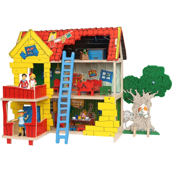 Pippi Langstrumpf Puppenhaus Villa Kunterbunt (Bild 1 von 5)