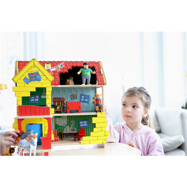 Pippi Langstrumpf Puppenhaus Villa Kunterbunt (Bild 5 von 5)