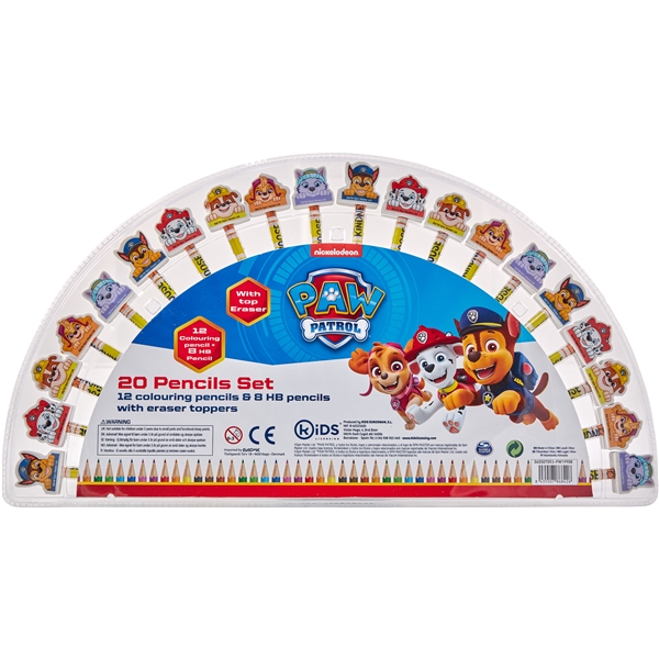 Paw Patrol 20er-Pack Stifte