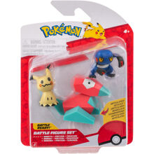 Pokemon Battle Figure 3-p Mimikyu/Porygon/Croagun