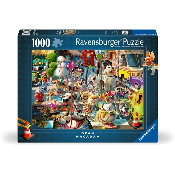 Puzzle 1000 Teile Der Hundespaziergänger (Bild 1 von 4)