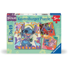 Puzzle 3 x 49 Teile Disney Stitch