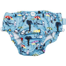 Stl 74/80 - Mumin Schwimmwindel Blau