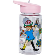 Pippi Geburtstagswasserflasche Rosa 500 ml