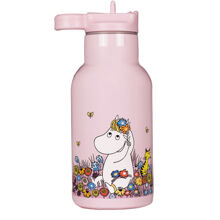 Mumin Äng Wasserflasche Rosa
