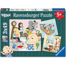Puzzle 3 x 49 Teile Super Charlie