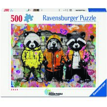Puzzle 500 Teile Tier Graffiti