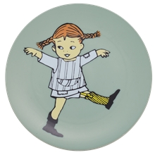 Grün - Pippi Zirkus Flacher Teller
