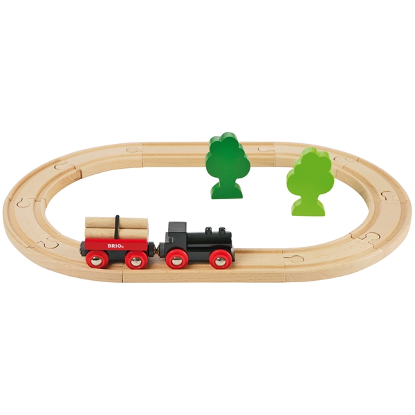 BRIO 33042 Eisenbahnset Oval (Bild 1 von 4)