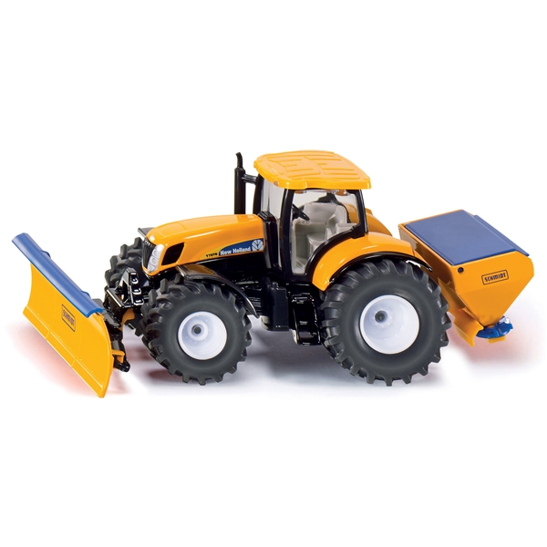 Siku Traktor/Pflug/Salzstreuer 1:50