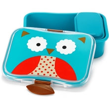 Little Owl - Skip Hop Zoo Brotdose aus Kunststoff