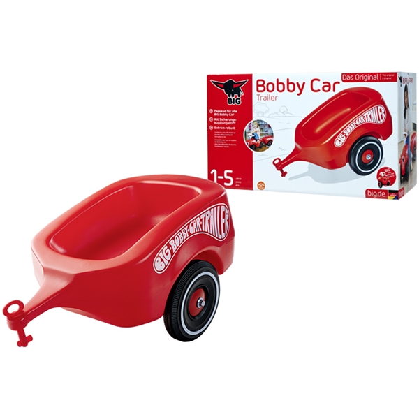 BIG Bobby Car Anhänger Rot (Bild 3 von 3)