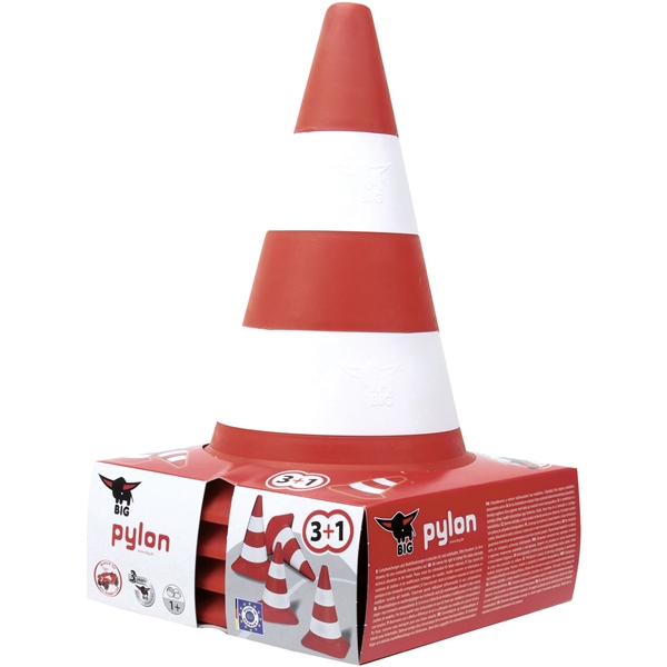 BIG Verkehrskegel 4er-Pack (Bild 1 von 3)