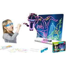 3D Light Draw Pad with Glasses