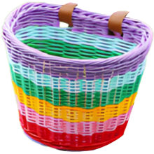 Fahrradkorb Regenbogenfarben