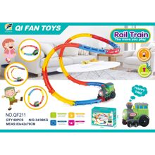 Bewegliche Eisenbahnstrecke