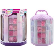 Perlenbox mit Aufbewahrungsbox Rosa