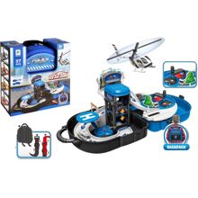 Autorennbahn Rucksack Polizeistation