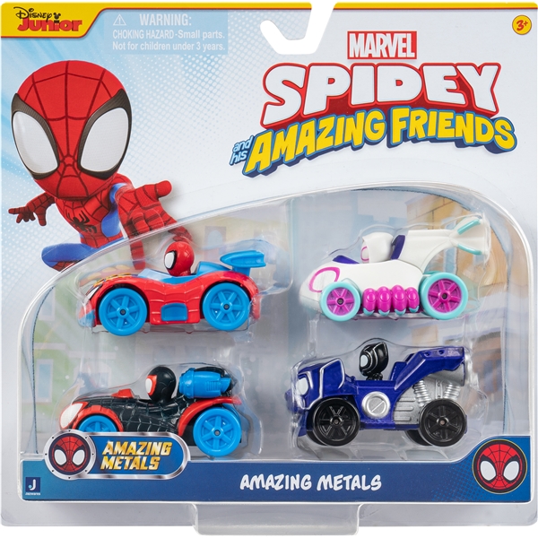 Spidey Erstaunliche Metalle Auto 4-tlg. (Bild 1 von 6)