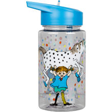 Pippi Geburtstagswasserflasche Blau 500 ml