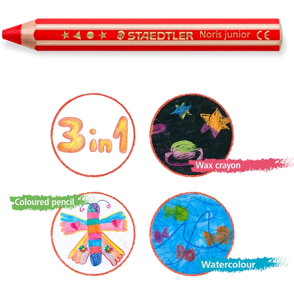 Buntstift Buddy 3-in-1 12er-Pack (Bild 5 von 9)