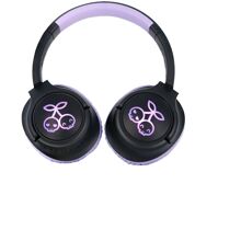 Kuromi Over-Ear-Kopfhörer kabellos mit LED
