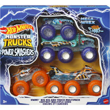 HW Monster Trucks Power Smashers Multipack