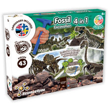 Science4you Fossil Excavation 4-In-1