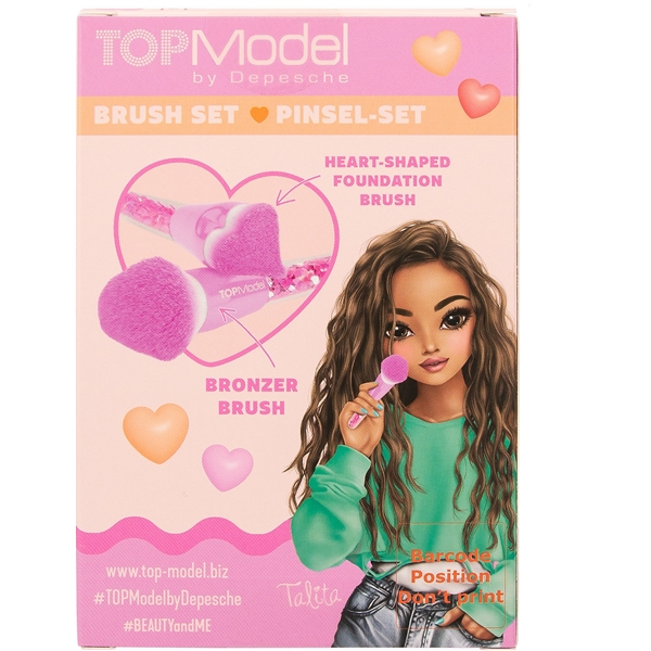TOPModel Schminkpinsel 2-tlg. BEAUTY & ME (Bild 6 von 6)