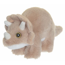 Teddykompaniet Dino Triceratops Aprikos Liten