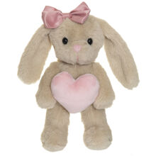 Teddykompaniet Tyra m. Hjärta Beige