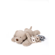 Teddykompaniet Hund mit Welpen 50 cm