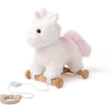 Teddykompaniet Ziehspielzeug Einhorn
