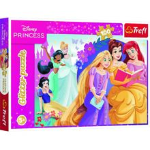 Puzzle 100 Teile Glitter Disney Princess