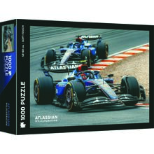 1000-Teile-Puzzle Atlassian Williams Racing
