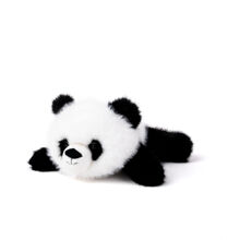 Teddykompaniet Liegender Panda Schwarz und Weiß