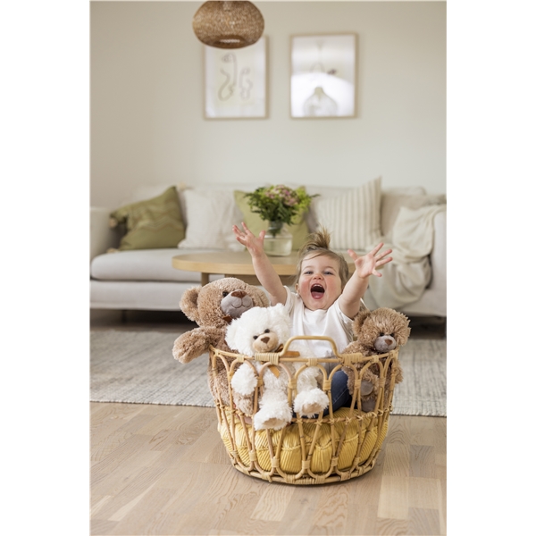 Teddykompaniet Roger Beige 25 cm (Bild 2 von 2)