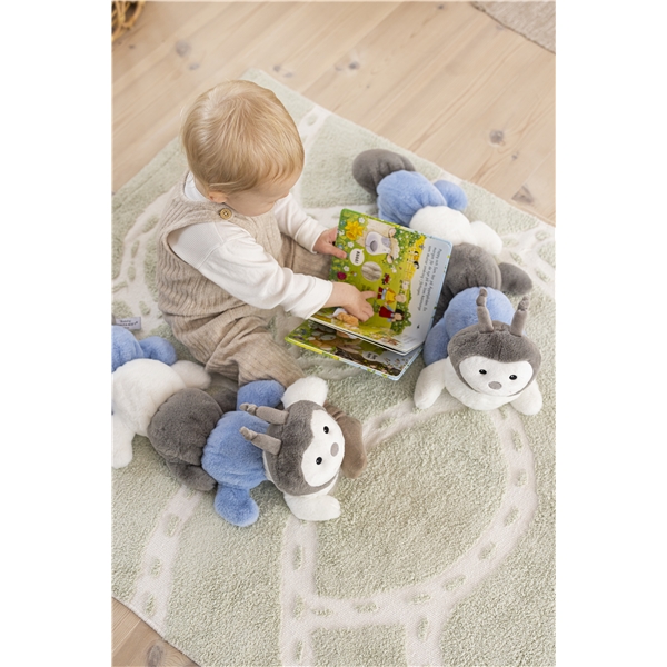 Teddykompaniet Tausendfüßler Blau (Bild 2 von 3)