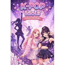 Malbuch: K-POP-Idole