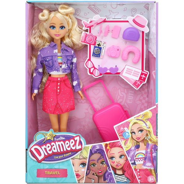 Dreameez Puppe & Koffer