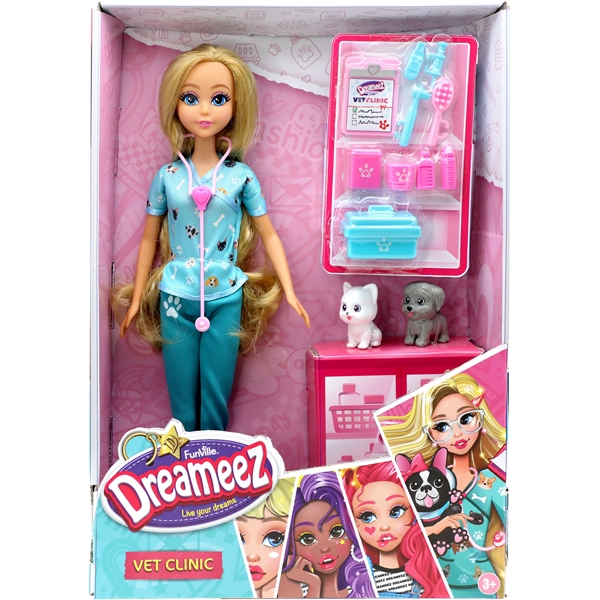 Dreameez Tierarztpuppe mit Zubehör