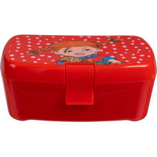 Pippi Langstrumpf Brotdose Rot